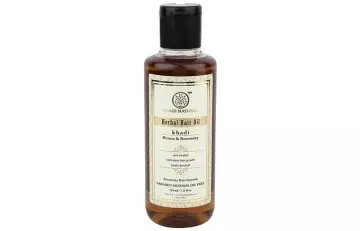 Khadi Natural Henna & Rosemary Herbal Hair Oil - Hair Growth Oils