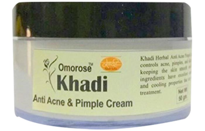 Khadi Omorose Anti Acne and Pimple Cream - Anti-Acne And Anti-Pimple Creams