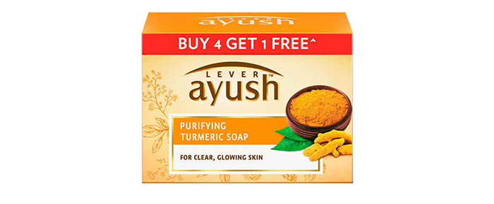Lever Ayush Purifying Turmeric Soap