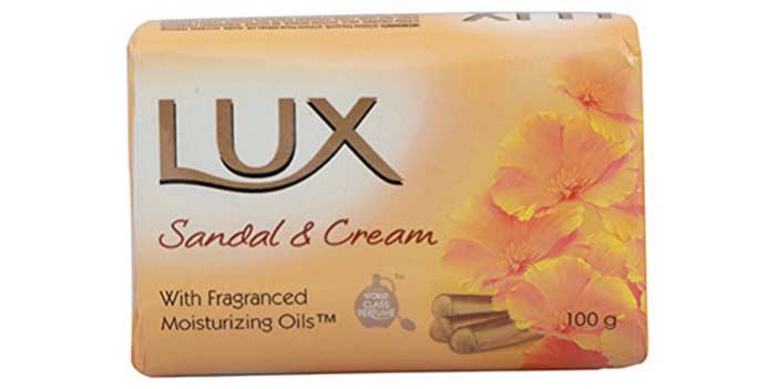 Lux Sandal And Cream Soap Bar - Lux Soaps