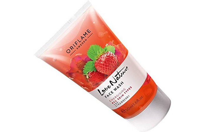Oriflame Love Nature Face Wash – Strawberry