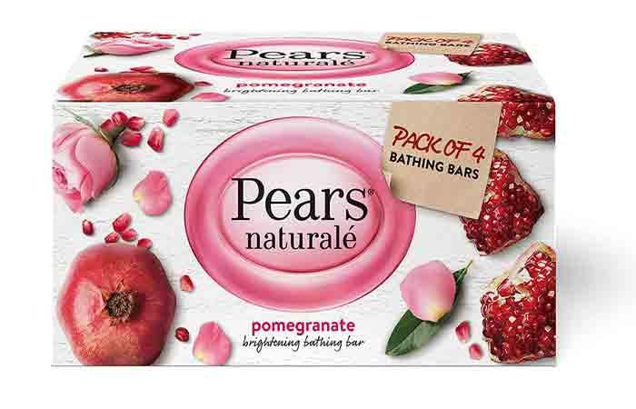 Pears naturalé Pomegranate Brightening Bathing Bar