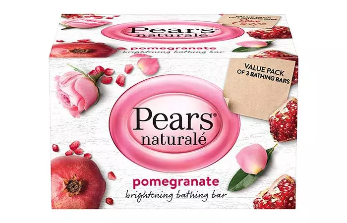 Pears naturalé Pomegranate Brightening Bathing Bar