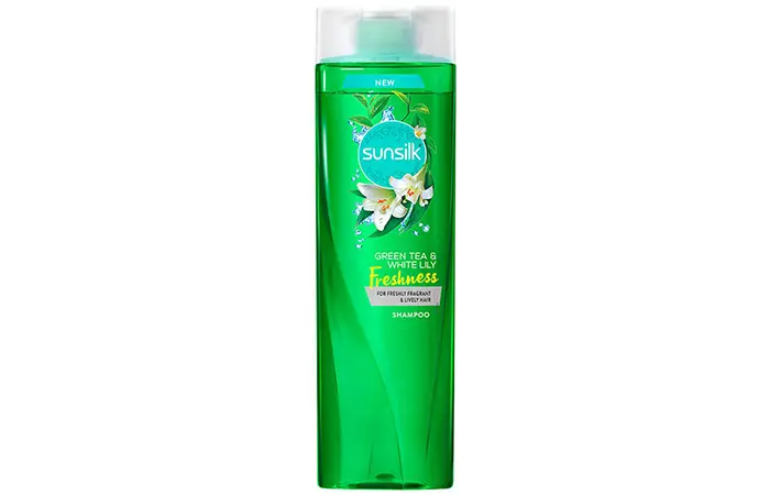 Sunsilk Green Tea & White Lily Freshness Shampoo