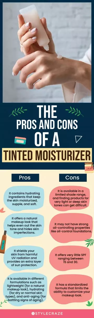 The Pros And Cons Of A Tinted Moisturizer (infographic)