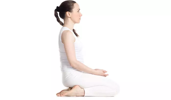 Vajrasana to gain weight