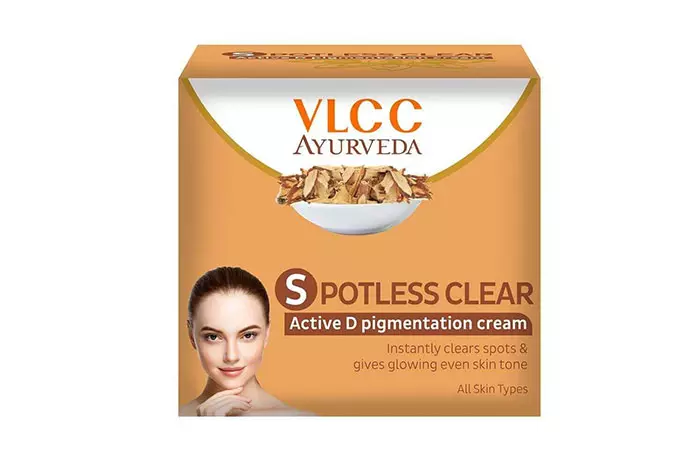 10. VLCC Spotless Clear Active D Pigmentation Cream