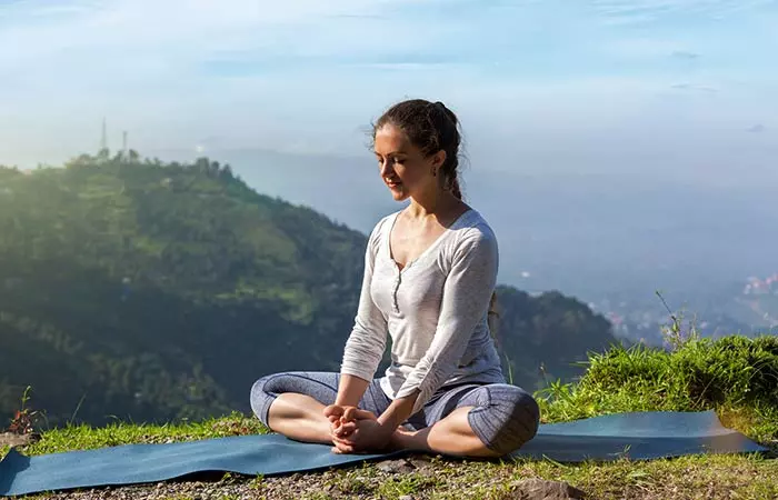 Baddha Konasana basic yoga asana for beginners