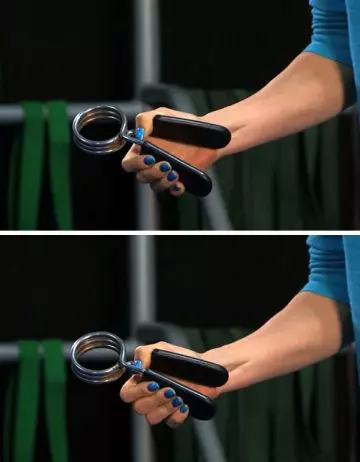 Wrist grip strengthening exercise