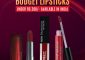 15 Best Budget Lipsticks Under Rs.300/- I...
