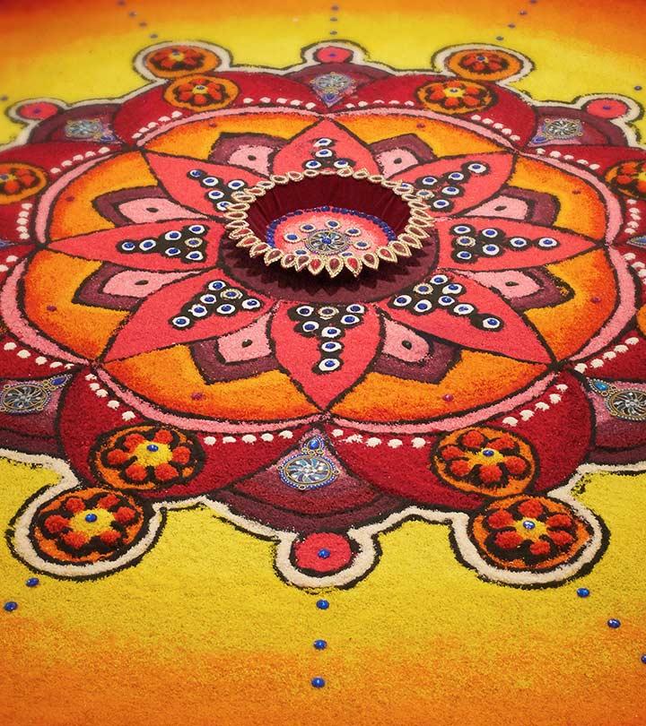 10 Best Sanskar Bharti Rangoli Designs To Try In 2019