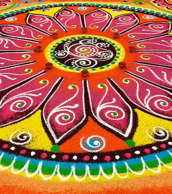 10 Great Indian Rangoli Designs That You Should Try In 2019