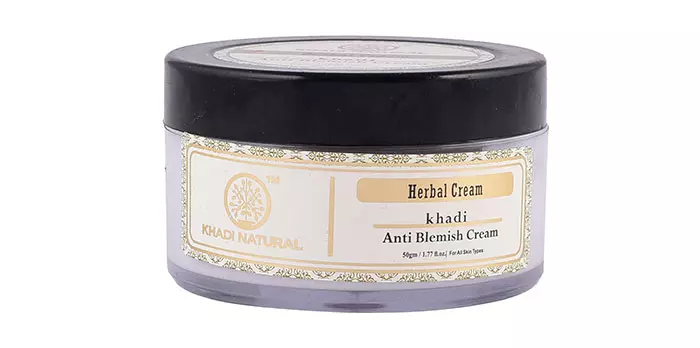 6. Khadi Anti Blemish Cream