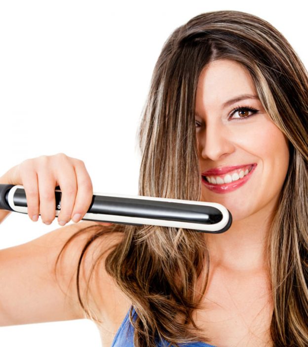 ladies hair straightener machine
