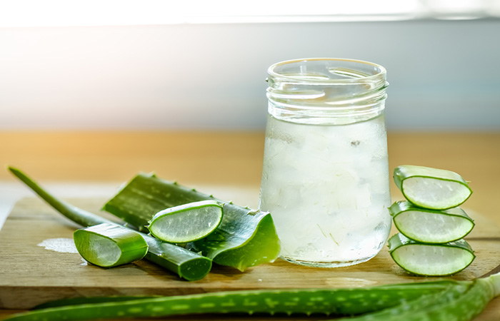 Aloe vera may provide relief from red spots