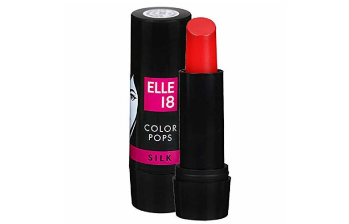 Best Matte Finish: Elle18 Color Pops Silk Lipstick