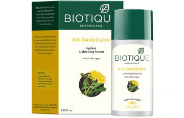 Best Organic Serum Biotique Bio Dandelion Visibly Ageless Serum