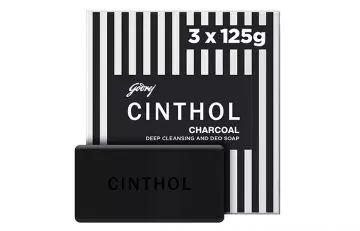 Cinthol Charcoal Deep Cleansing And Deo Soap