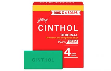 Cinthol Original Deodorant and Complexion Soap