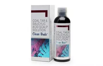 Clean Buds Coal Tar Salicylic Acid Scalp Shampoo