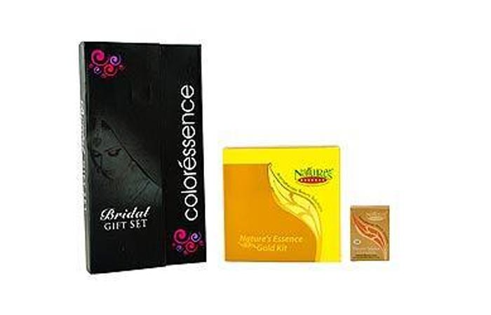  2. Coloressence – Bridal Gift Set & Gold Beauty Kit: