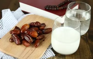 Milk diet and dates for weight loss