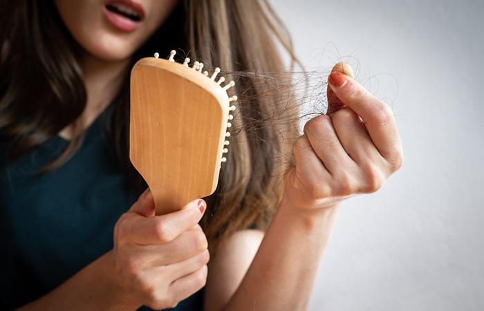 Straightening causes hair fall