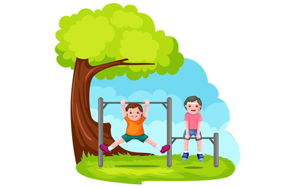Increase your kid's height with hanging exercises