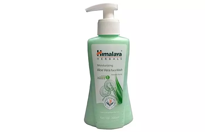 Himalaya Herbals Moisturizing Aloe Vera Face Wash - Aloe Vera Products