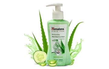 Himalaya Herbals Moisturizing Aloe Vera Face Wash - Aloe Vera Products