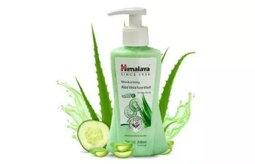 Himalaya Herbals Moisturizing Aloe Vera Face Wash - Aloe Vera Products
