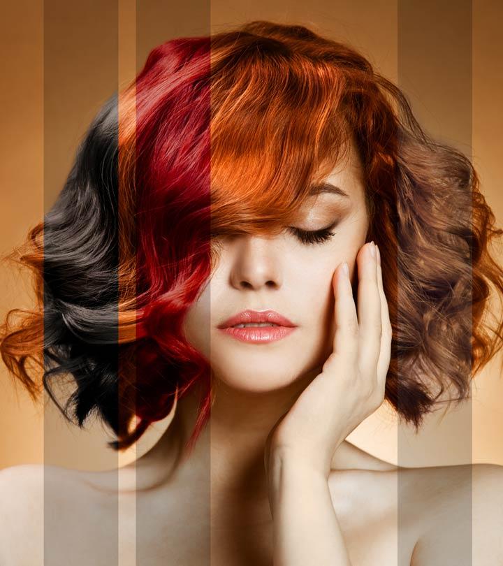 best hair color for skin tone chart