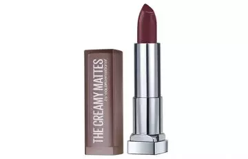 Maybelline New York Color Sensational Creamy Matte Lipstick – Burgundy Blush
