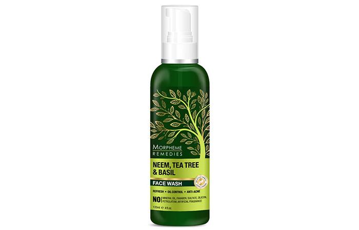 Morpheme Remedies Neem, Tea Tree & Basil Face Wash