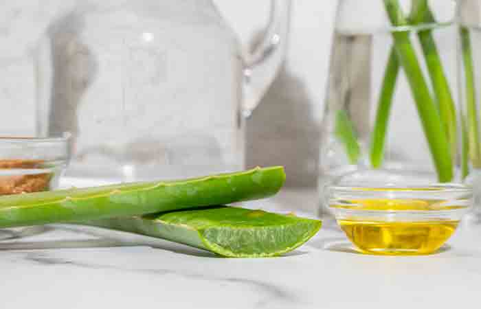 Olive oil and aloe vera