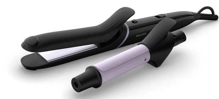 philips hair straightening and curling machine price