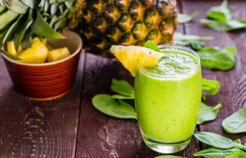 Pineapple and cucumber juice for weight loss