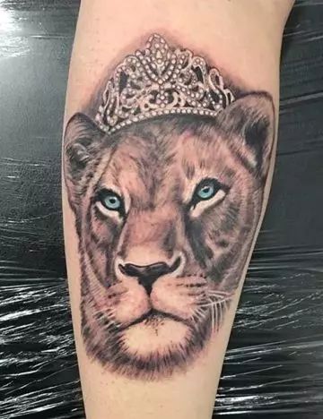 Princess Lioness Tattoo