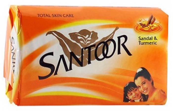 Santoor Sandal Turmeric Soap -. Best Soaps For Oily Skin