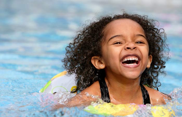 Increase your kid's height with swimming
