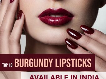 cheap burgundy lipstick