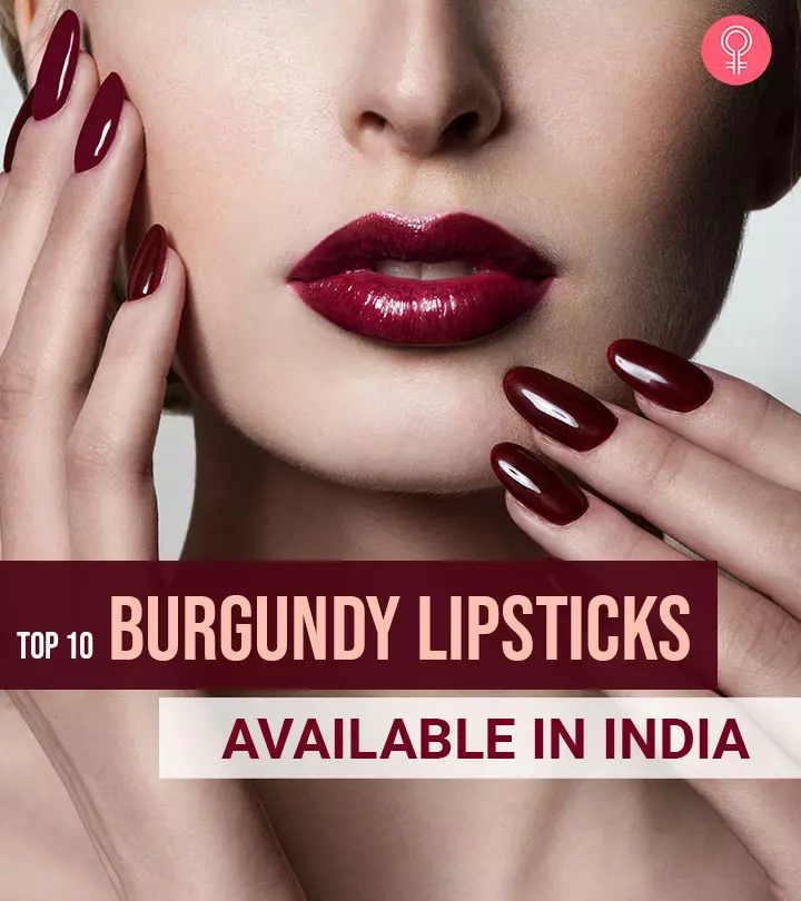 Top 10 Burgundy Lipsticks Available In India