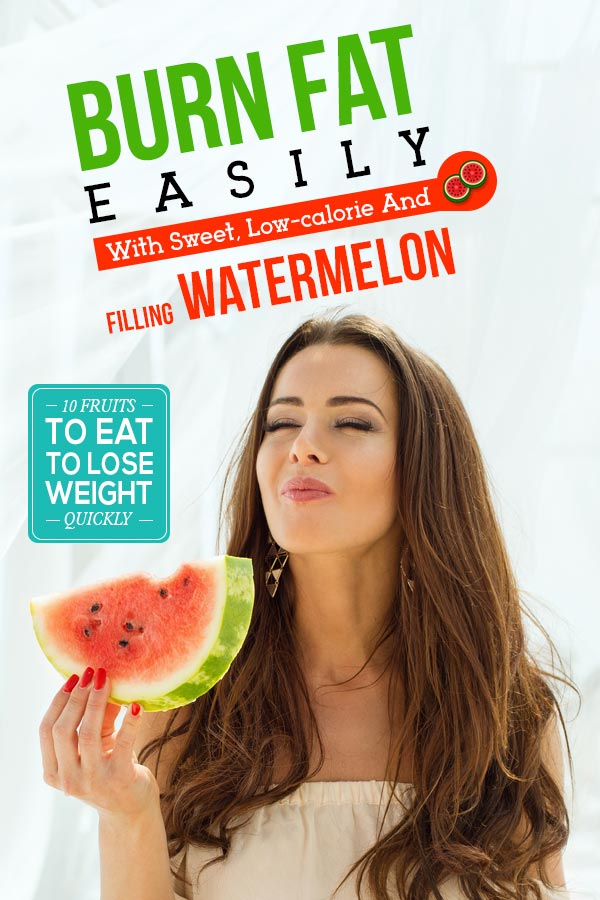 Fruits For Weight Loss - Watermelon
