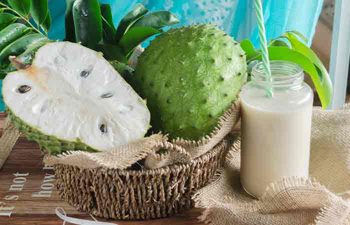 Soursop fruit and juice for a healthy body