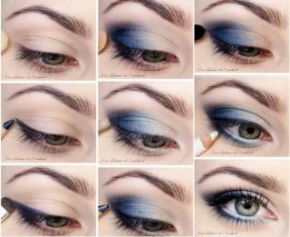 day makeup blue eyes