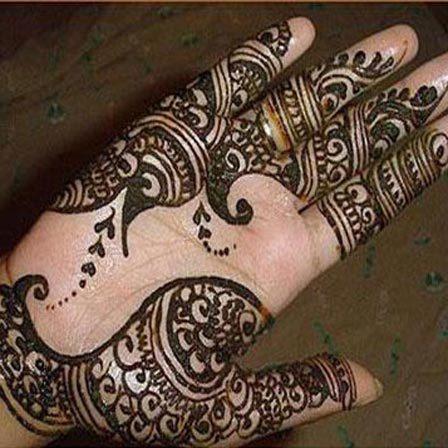 Easy Simple Hatheli Mehndi Design