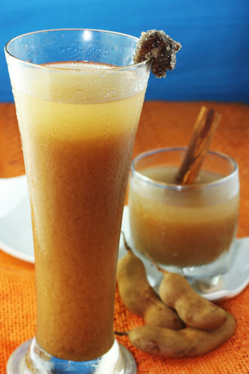 Tamarind seed juice to relieve throat infection