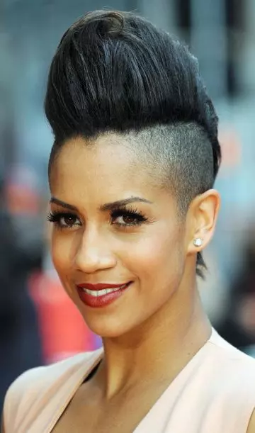 Mohawk African hairstyle