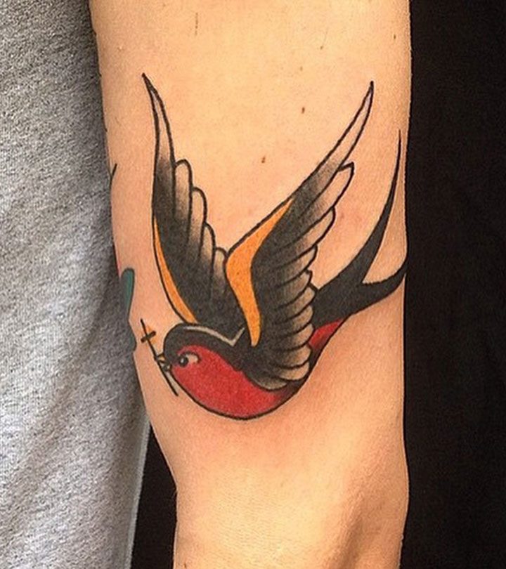 12 Inspiring Swallow And Sparrow Tattoos