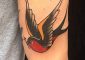 12 Inspiring Sparrow Tattoo Design Id...